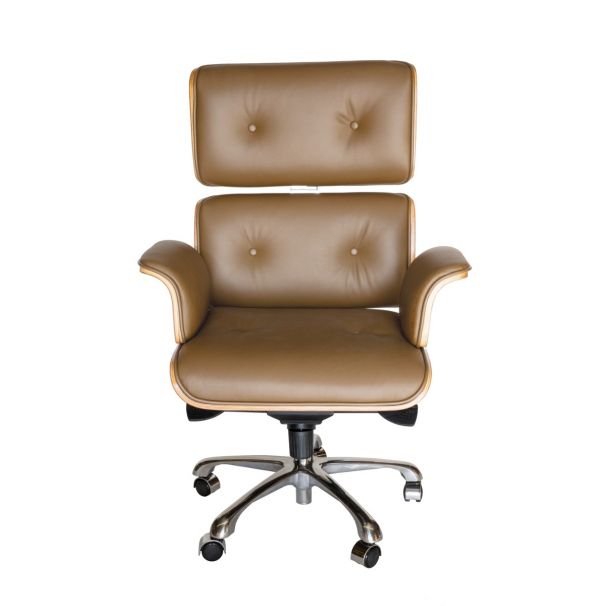 desk chair brown