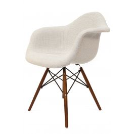 Voorstellen kraan Hover Replica Eames DAW Eiffel Chair | Fabric Seat | Walnut Legs